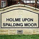 Holme upon Spalding Moor sign